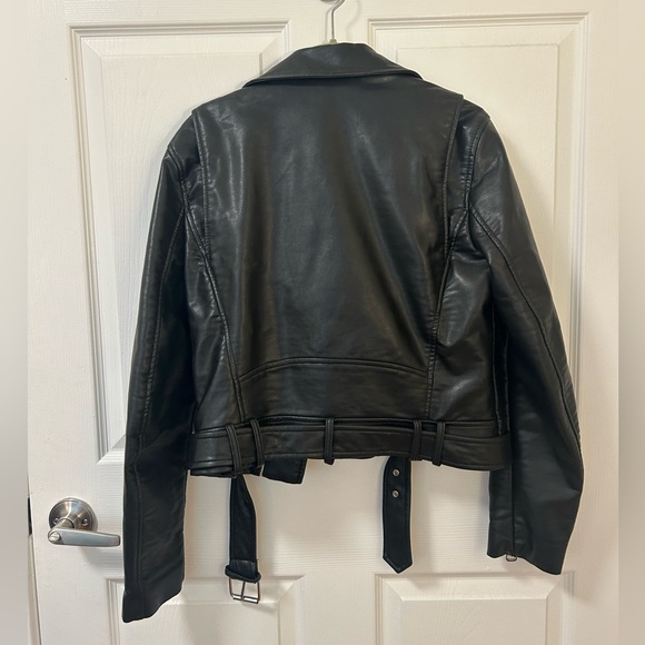 Zara Leather Jacket - Picture 2 of 2
